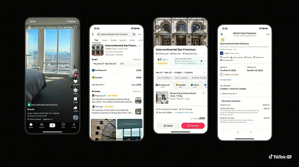 TikTok 在美国扩展 TikTok Go 计划,新增旅游合作伙伴
