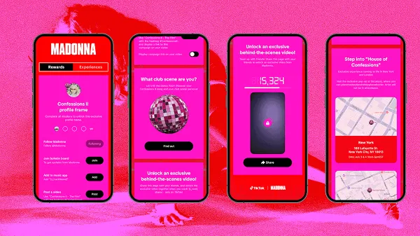 TikTok与麦当娜达成合作,助力新专辑《Confessions II》全球发布
