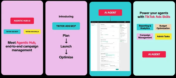 TikTok推出Agentic Hub,整合第三方AI工具赋能广告营销