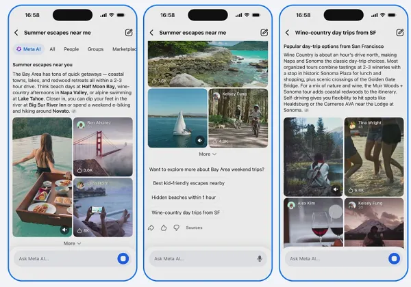 Meta Expands AI Capabilities Across Facebook with Search, Editing, and Wardrobe Tools