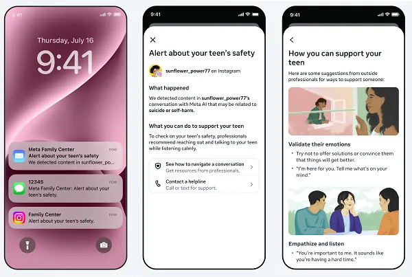 Meta AI 强化青少年安全防护:新增家长预警与紧急响应机制