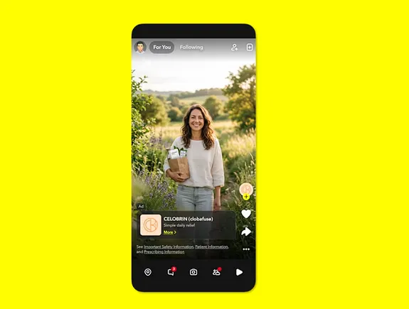 Snapchat 扩展制药广告服务，新增多行动号召免责声明附件