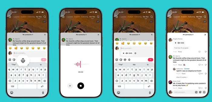 TikTok 推出评论语音留言与图片轮播，拓展互动新方式